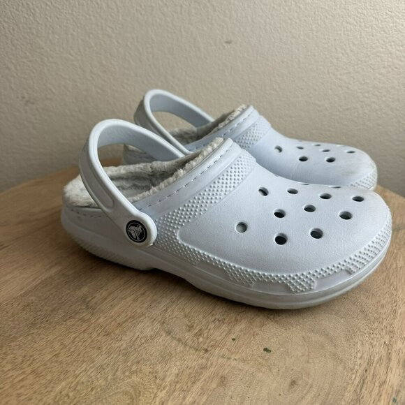 Crocs Classic Lined Clog Light Baby blue Womens‎ Size 6 Mens size 4 - Picture 1 of 8